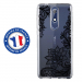 TPU0NOKIA51LACENOIR - Coque souple pour Nokia 5-1 avec impression Motifs Lace noir