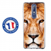 TPU0NOKIA51LION - Coque souple pour Nokia 5-1 avec impression Motifs tête de lion