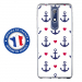 TPU0NOKIA51MARIN5 - Coque souple pour Nokia 5-1 avec impression Motifs thème marin 5