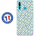 TPU0PSMART19RETRO1 - Coque souple pour Huawei P Smart (2019) avec impression Motifs retro 1