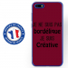 TPU0Y52018BORDELIQUEBORDEA - Coque souple pour Huawei Y5 (2018) avec impression Motifs Je ne suis pas bordélique bordeau