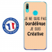 TPU0Y62019BORDELIQUEBEIGE - Coque souple pour Huawei Y6 (2019) avec impression Motifs Je ne suis pas bordélique beige