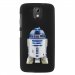 TPU1DES526ROBOT - Coque souple pour HTC Desire 526 avec impression Motifs robot