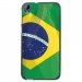 TPU1DES626DRAPBRESIL - Coque souple pour HTC Desire 626 avec impression Motifs drapeau du Brésil