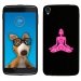TPU1IDOL355BOUDDHAFUSHIA - Coque Souple en gel pour Alcatel Idol 3 5,5 avec impression Motifs bouddha fushia