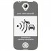 TPU1M320RADAR - Coque souple pour Acer Liquid M320 avec impression Motifs panneau radar