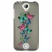TPU1M330PAPILLONS - Coque souple pour Acer Liquid M330 avec impression Motifs papillons colorés