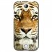TPU1M330TIGRE - Coque souple pour Acer Liquid M330 avec impression Motifs tête de tigre