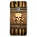 TPU1NOVASKULLPIRATE - Coque souple pour Huawei Nova avec impression Motifs pirate et tête de mort