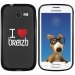 TPU1S7390COEURBREIZH - Coque Souple en gel noir pour Galaxy Trend Lite avec impression Motifs coeur rouge I Love Breizh