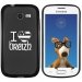 TPU1S7390DRAPBREIZH - Coque Souple en gel noir pour Galaxy Trend Lite avec impression Motifs drapeau breton I Love Breizh