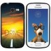 TPU1S7390DRIVE - Coque Souple en gel noir pour Galaxy Trend Lite avec impression Motifs Drive