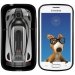 TPU1S7390VOITURE - Coque Souple en gel noir pour Galaxy Trend Lite avec impression Motifs voiture de course