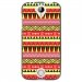 TPU1Z320AZTEQUEJAUROU - Coque souple pour Acer Liquid Z320 avec impression Motifs aztèque jaune et rouge