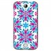 TPU1Z320GUY03 - Coque souple pour Acer Liquid Z320 avec impression Motifs ronds en forme de bonhommes 3