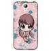 TPU1Z320PETITEFILLE - Coque souple pour Acer Liquid Z320 avec impression Motifs petite fille manga