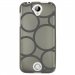TPU1Z320RONDSGRIS - Coque souple pour Acer Liquid Z320 avec impression Motifs ronds gris