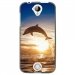 TPU1Z330DAUPHIN - Coque souple pour Acer Liquid Z330 avec impression Motifs dauphin