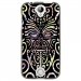 TPU1Z330TIKI - Coque souple pour Acer Liquid Z330 avec impression Motifs tiki