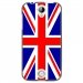 TPU1Z330UNIONJACK - Coque souple pour Acer Liquid Z330 avec impression Motifs Union Jack
