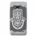 TPUETHNICLUM640FATMA - Coque souple Housse ultra fine transparente série Ethnic motif main de fatma Lumia 640