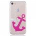TPUIP7-ANCRE - Coque souple motif Ancre pour iPhone 7 collection Lady-Soft