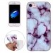 TPUIP7-MARBREVIOLET - Coque iPhone 7 souple avec motif marbre violet