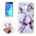 TPUJ320-MARBREVIOLET - Coque souple Galaxy-J3 2016 avec motif marbre violet