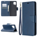 WALLET-A42BLEU - Etui Galaxy A42 bleu rabat latéral logements cartes fonction stand