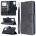 WALLET-A51NOIR - Etui Galaxy A51 noir rabat latéral logements cartes fonction stand
