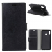 WALLET-HONOR8XNOIR - Etui portefeuille Honor 8X coloris noir fonction stand et logements cartes