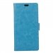 WALLET-J530BLEU - Housse étui Galaxy-J5 2017 rabat latéral bleu fonction stand logements cartes