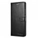 WALLET-MI5NOIR - Etui rabat Xiaomi MI5 coloris rabat latéral noir fonction stand