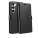 WALLET-S23PLUSNOIR - Etui Galaxy-S23 PLUS logements carte fonction stand coloris noir