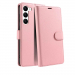 WALLET-S23PLUSROSE - Etui Galaxy-S23 PLUS logements carte fonction stand coloris rose