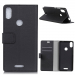 WALLET-VIEWMAXNOIR - Etui portefeuille Wiko View-Max rabat latéral noir logements cartes