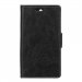 WALLETBLOOM2NOIR - Etui type portefeuille noir Wiko Bloom 2 rabat latéral fonction stand