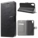 WALLETDES825NOIR - Etui type portefeuille noir HTC Desire 825 rabat latéral articulé fonction stand