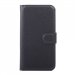 WALLETHUAWEIY5NOIR - Etui type portefeuille noir pour Huawei Y5 rabat latéral articulé fonction stand