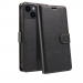 WALLETIP14NOIR - Etui portefeuille iPhone 14 coloris NOIR rabat latéral articulé fonction stand