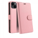 WALLETIP14ROSE - Etui portefeuille iPhone 14 coloris ROSE rabat latéral articulé fonction stand