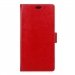 WALLETLGK3ROUGE - Etui pour LG K3 rabat latéral rouge fonction stand logement cartes