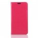 WALLETS6ROSECRAZY - Etui type portefeuille cuir rose pour Galaxy-S6 rabat latéral articulé fonction stand
