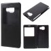 WALLETVIEWGALA52016NO - Etui Folio View ultra fin noir pour Samsung Galaxy A5-2016