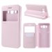 WALLETVIEWJ72016ROSE - Etui Folio View Roar Korea ultra fin rose pour Galaxy J7-2016