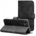 WALLTENDER-A135GNOIR - Etui type portefeuille Galaxy A13(5G) noir avec rabat latéral fonction stand