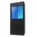 WALVIEWGALJ510NOIR - Etui Galaxy J5-2016 avec rabat latéral à fenêtre noir