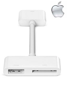 Apple MC953ZM-A Adaptateur HDMI pour Ipad et iPhone