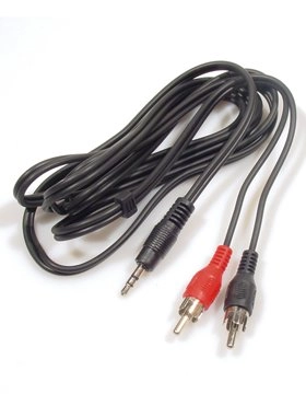 Cable jack audio RCA pour relier votre mobile à votre système Hi-Fi XA295