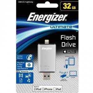 Energizer clé de stockage externe 32 Go pour iPhone et iPad Lightning